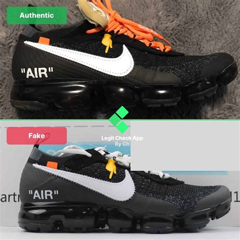 nike vapormax utility fake vs real - Nike VaporMax off white shoes.